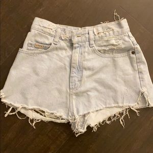 Custom Distressed shorts
